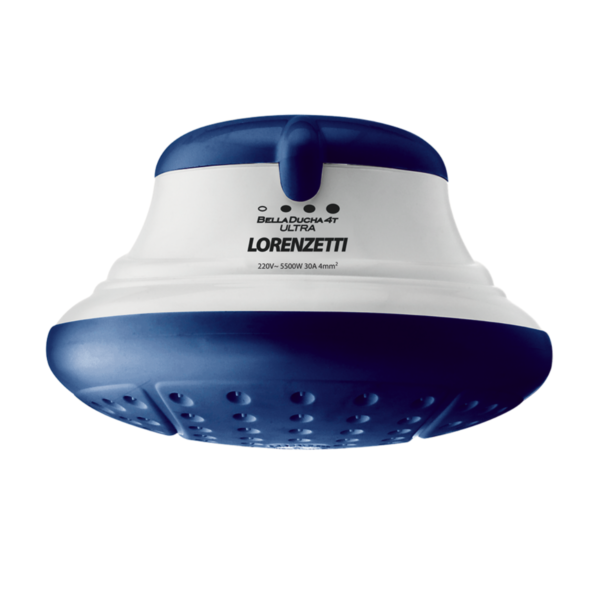 Chuveiro Bella Ducha 4T Branco/Azul Lorenzetti