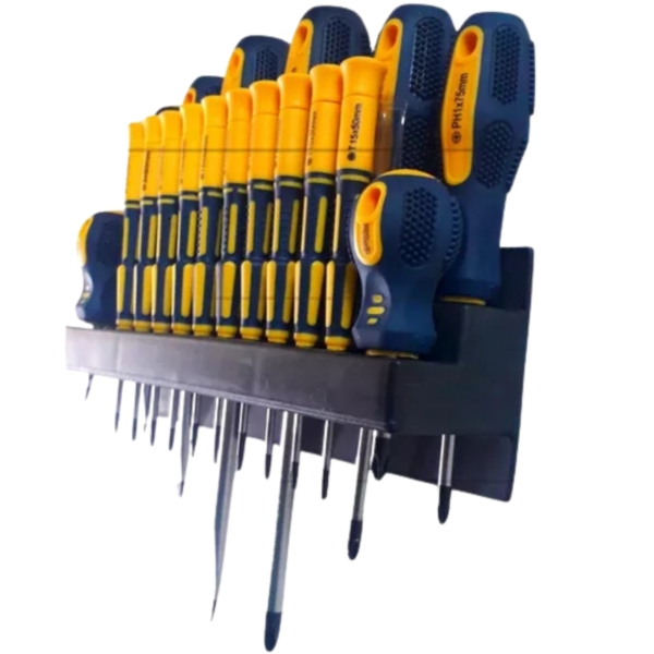 Jogo Chave Fenda Philips Precisão Magnetizada 18pçs Brasfort - Image 2